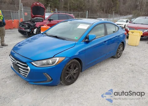2018 Hyundai Elantra Value Edition z USA, uszkodzony, nr VIN 5NPD84LF9JH233767